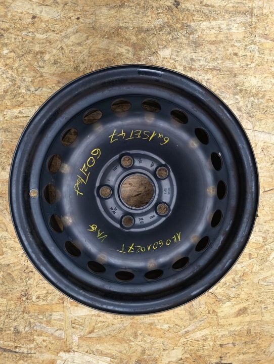 Штампованный диск Volkswagen OE VO 515024 6.0" x 15" 5x112 ET 47, фото 3