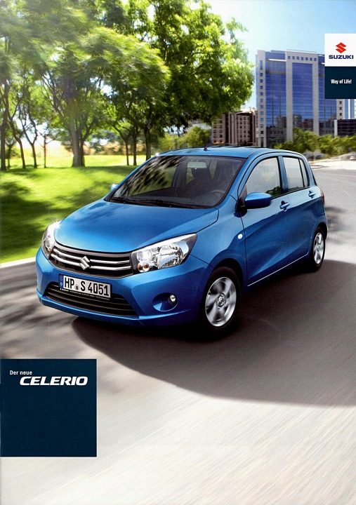 ПРОСПЕКТ SUZUKI CELERIO, фото 1