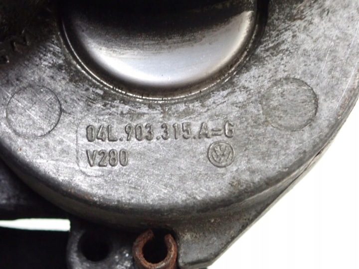 Натяжитель ролик ремня 04L903315A VW Caddy 2K 2K5 2.0 TDI DFS 17 г., фото 4
