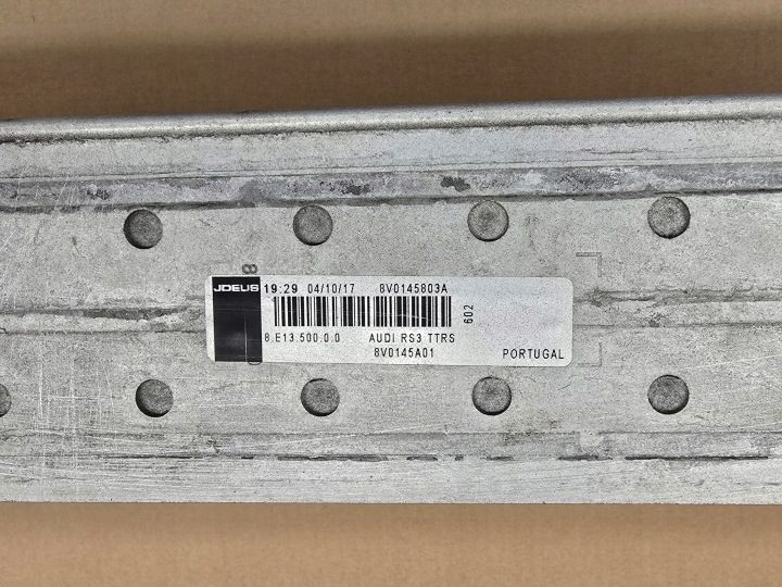 ИНТЕРКУЛЕР AUDI RS3 8V 8Y Q3RS RSQ3 F3 83A TT RS, фото 3