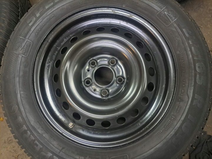 4× Штампованный диск NISSAN QASHQAI 6.5" x 16" 5x114.3 ET 40, фото 2