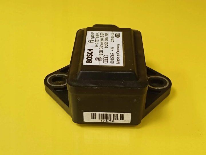 ДАТЧИК УСКОРЕНИЯ ESP VOLKSWAGEN PASSAT B5 8E0907637A NR1650, фото 2