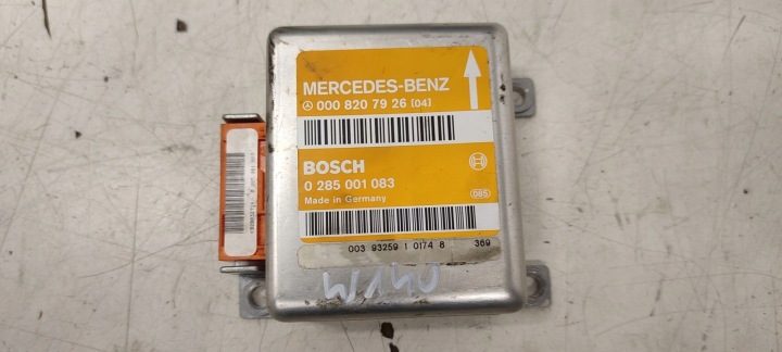 Панель консоль подушки ремни Mercedes W140 3,2, фото 3