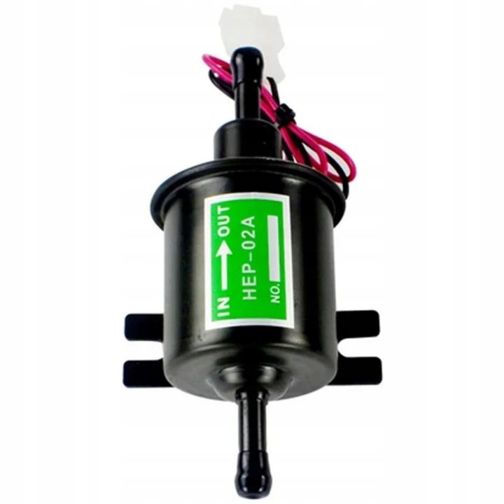 ЭЛЕКТРИЧЕСКИЙ PRZPŁYWOWA НАСОС ДЛЯ ТОПЛИВА HEP-02A 12V 3-6 PSI ЧЕРНЫЙ, фото 9