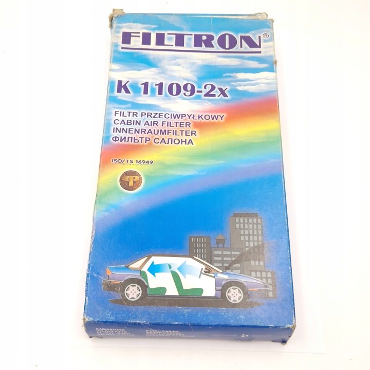 ФИЛЬТР САЛОННЫЙ FILTRON FIL K1109-2X, фото 1