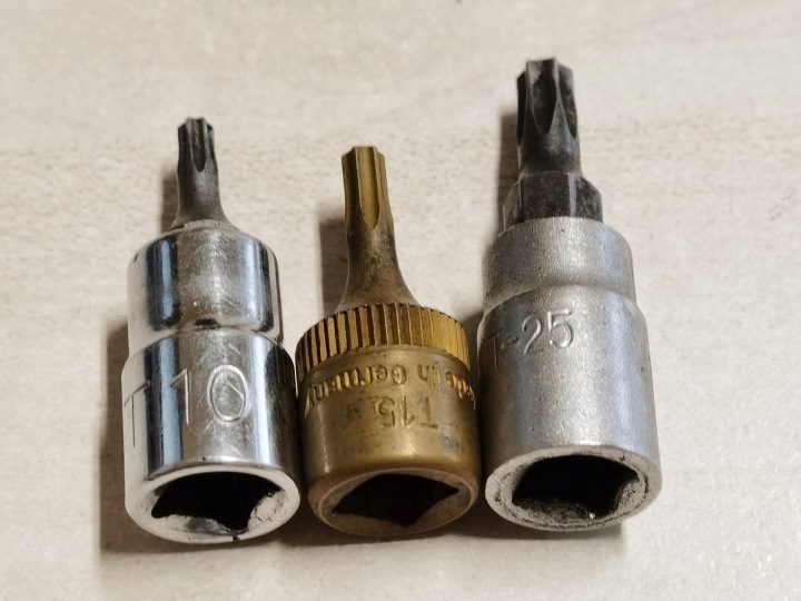 Насадки 1/4'' TORX FORCH FRIWEG T10, T15, T25, фото 2