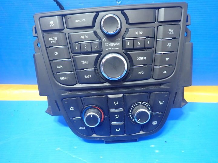 ПАНЕЛЬ МАГНИТОЛЫ КОНДИЦИОНЕРА OPEL ASTRA J 13435154, фото 5