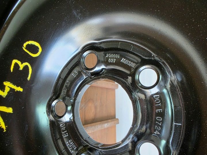 Штампованный диск Volkswagen OE 2Q0601027AG/AH 5.5" x 15" 5x100 ET 40, фото 5