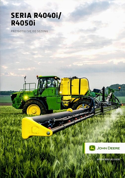 ПРОСПЕКТ JOHN DEERE СЕРИЯ R4040i/R4050i. OPRYSKIWACZE SAMOJEZDNE, фото 1