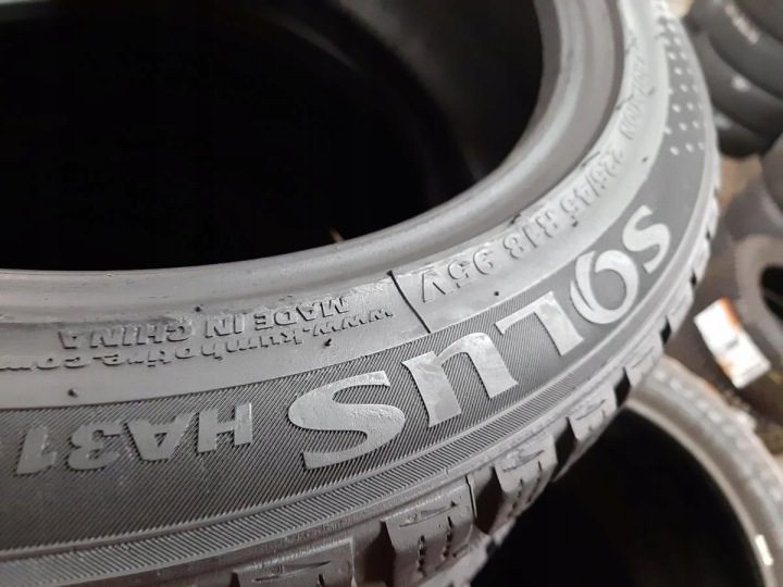 2× Шина всесезонная Kumho Solus HA31 225/45R18 95 В усилитель (XL), фото 12