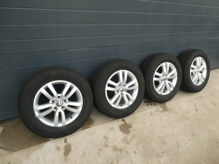 4X КОЛЕСА ДИСКИ ШИНЫ VW TIGUAN 5N0601025R 2013/2020R, фото 2