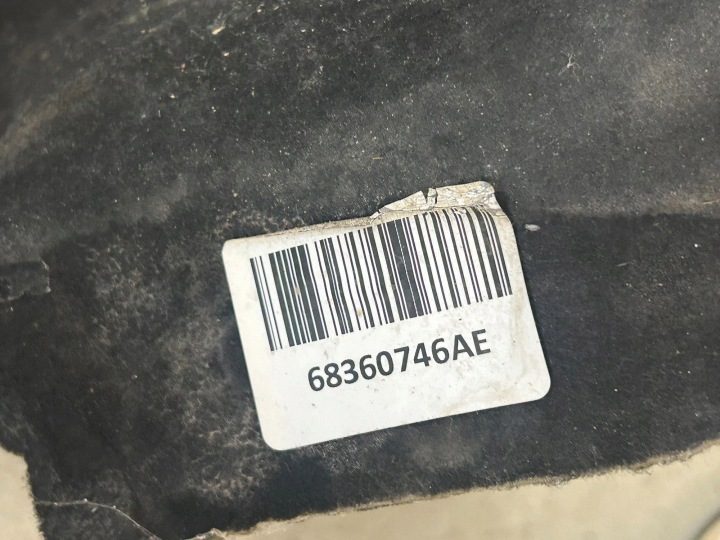 JEEP GRAND CHEROKEE WL ТЕПЛОЗАЩИТНЫЙ ЭКРАН ВЫХЛОПА 3600CM3 2023 68360746AE, фото 11
