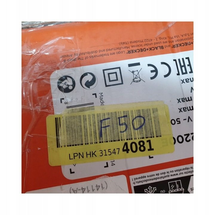 F50 Мойка высокого давления BLACK+DECKER BXPW1700PE, фото 10