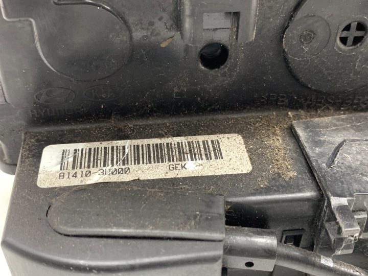 ЗАМОК ДВЕРИ ЛЕВЫЙ ЗАДНИЙ KIA SPORTAGE III ВНЕДОРОЖНИК 81410-3U000, фото 5