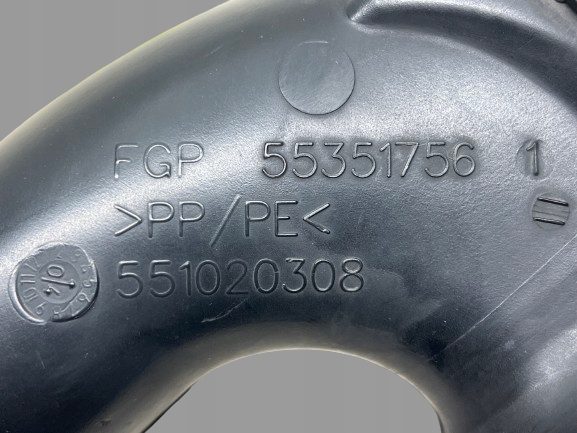 ТРУБА ВПУСКНАЯ OPEL ASTRA H 1.7 CDTI 55351756, фото 3