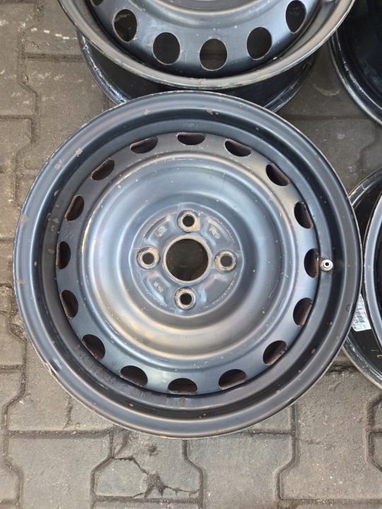 4× Штампованный диск Toyota OE 42611-0D590 5.0" x 15" 4x100 ET 39, фото 5