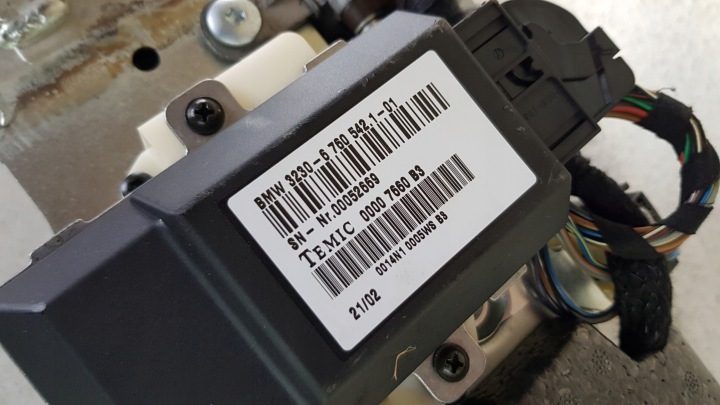 РУЛЕВАЯ КОЛОНКА ЭЛЕКТРИЧЕСКАЯ BMW E65, фото 4