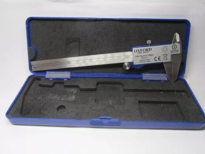 ШТАНГЕНЦИРКУЛЬ CYFROWA 150 мм 6" OXFORD PRECISION OXD-331-2260K, фото 6