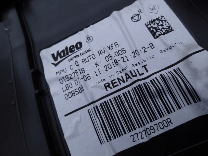 Renault OE 272709700R отопитель, фото 4
