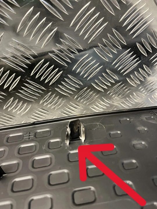ПОДНОЖКА НАКЛАДКА ПОРОГА ЛЕВАЯ RENAULT TRAFIC III 3 РЕСТАЙЛИНГ IV 764634004R, фото 7