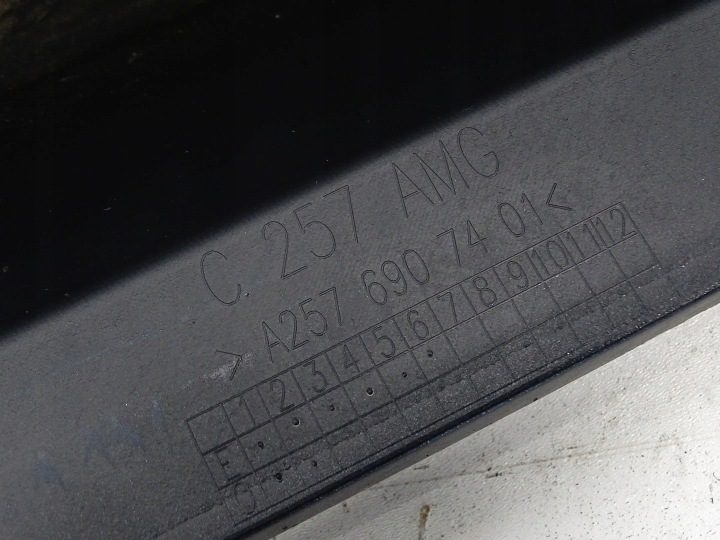 НАКЛАДКА ПОРОГА ПРАВАЯ MERCEDES CLS W257 AMG КРАСКА 197 18- A2576907401, фото 15