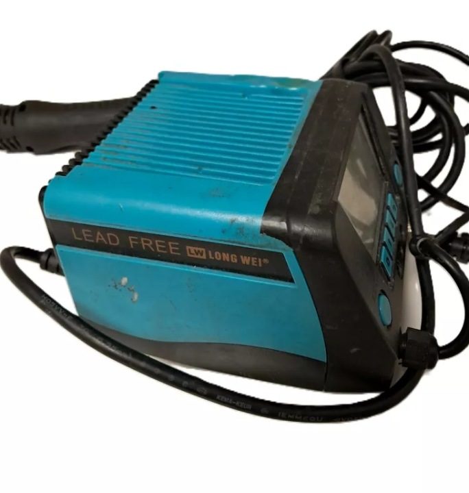 LW-881 станция паяльная + горячий воздух HOT-AIR 2w1 650W 90W LongWei, фото 5