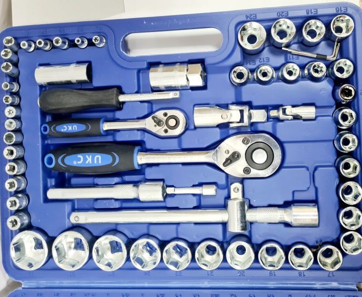 KRTZ108 НАБОР ГОЛОВОК 1/2" + 1/4" 108 шт. 6-KĄT, фото 4