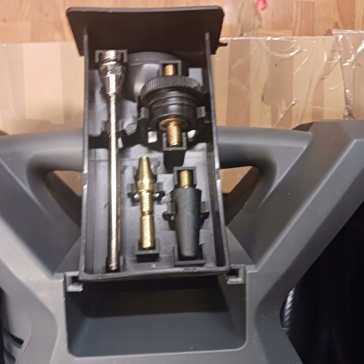 Компрессор безмасляный Ferrex CQB180D-1 0 l 8 бар, фото 2