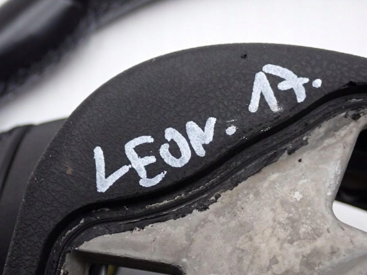РУЛЬ МУЛЬТИФУНКЦИОНАЛЬНЫЙ КОЖА 5F0919719B 5F0919719 SEAT LEON III 5F 17 г., фото 10