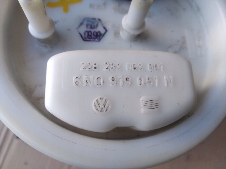 ТОПЛИВНЫЙ НАСОС VW POLO 6N SEAT IBIZA II CORDOBA I 1,0 1,4 MPI 6N0919051N, фото 3