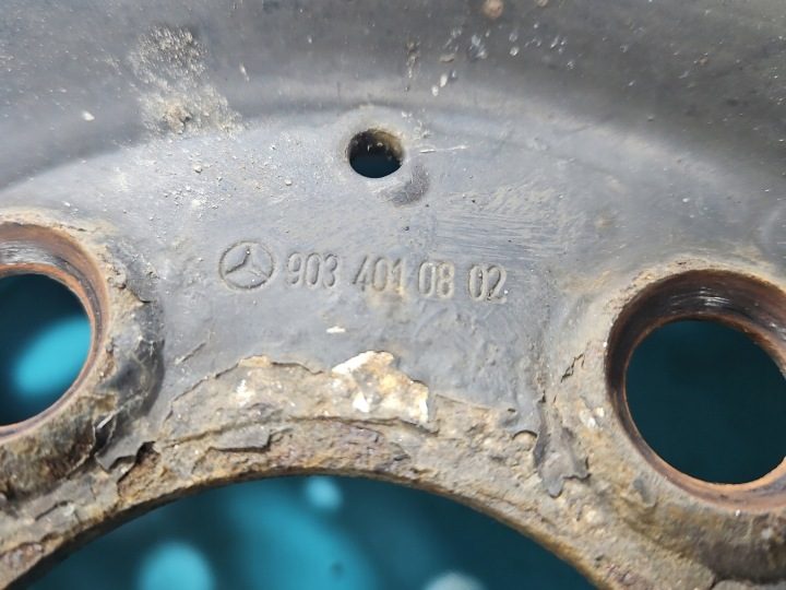 Штампованный диск Mercedes 6.0" x 15" 5x130 ET 75, фото 2
