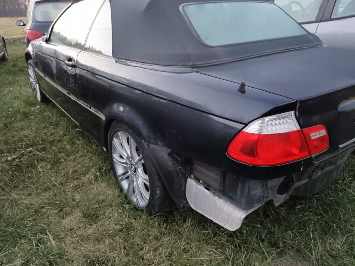 BMW e46 кабриолет крыша отличное состояние темно-синее Tarnów, фото 5