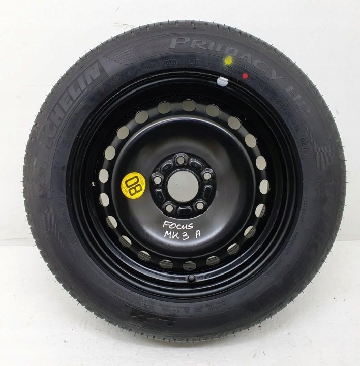 ДОКАТКА ЗАПАСНАЯ MICHELIN PRIMACY HP 215/55/R16 6,5J FORD FOCUS MK3, фото 1