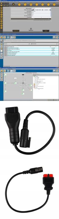 Renault CAN CLIP Dacia интерфейс зонд OBD v237 PL, фото 6