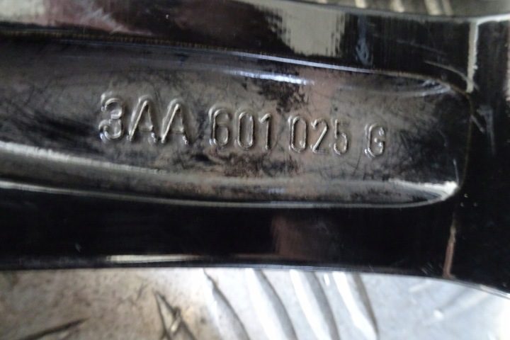 Литой диск Volkswagen OE 3AA601025G 7.0" x 17" 5x112 ET 47, фото 4