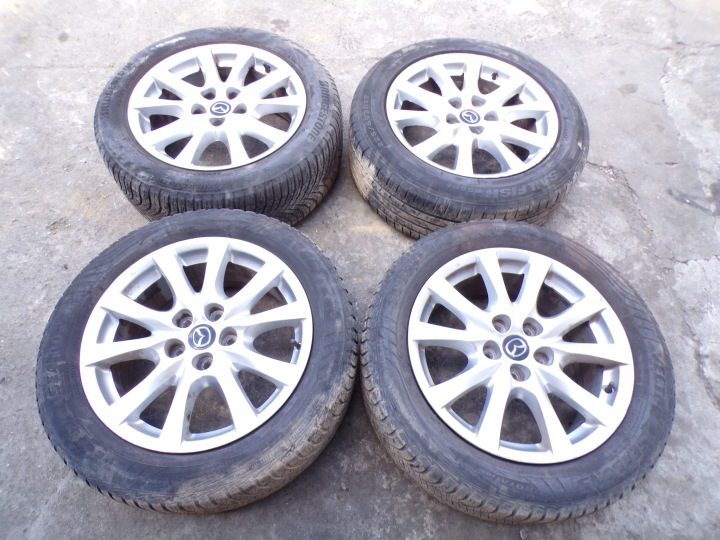 4× Литой диск Mazda OE 7.5" x 17" 5x114.3, фото 1