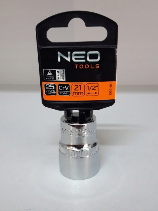 Насадка гранная длинная NEO TOOLS 08-041, фото 1