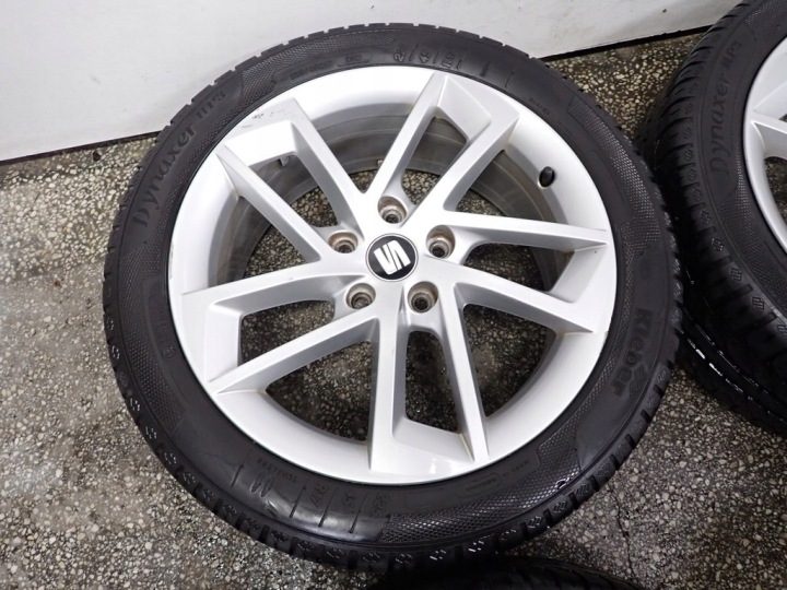 КОМПЛЕКТ ALUFELG ШИНЫ R17 5X112 SEAT LEON III 13 г., фото 2