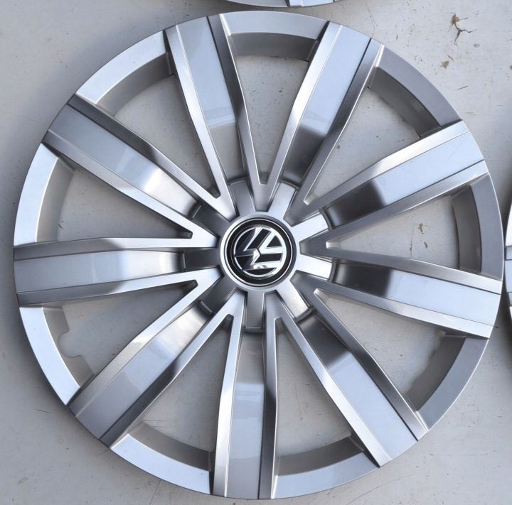 4× Колпак Volkswagen OE Оригинальный 17", фото 3