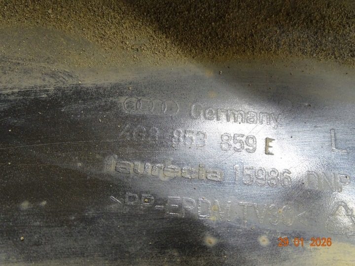МОЛДИНГ НАКЛАДКА ПОРОГА ЛЕВАЯ AUDI A7 4G 4G8853859E, фото 11