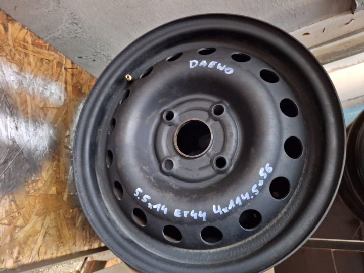 Штампованный диск Chevrolet OE Chevrolet Lacetti Rezzo Daewoo Tacuma Nubira 5.5" x 14" 4x114.3 ET 44, фото 1