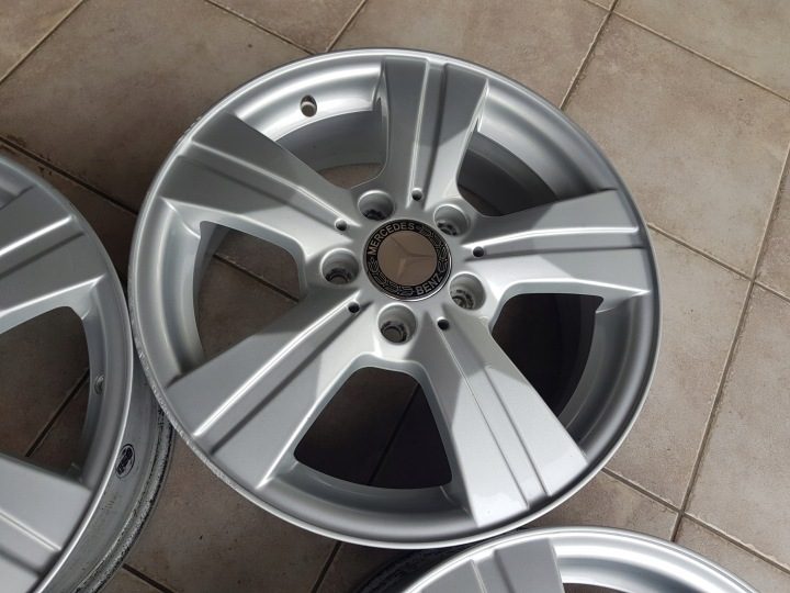 4× Литой диск Mercedes-Benz OE А КЛАСС 169 B 245 6.0" x 16" 5x112 ET 45, фото 4