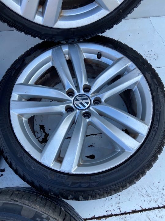 ДИСКИ КОЛЕСА VW PASSAT B7 R-LINE R18 8JX18'' ET44 3AA601025H 5 ШТУК, фото 6