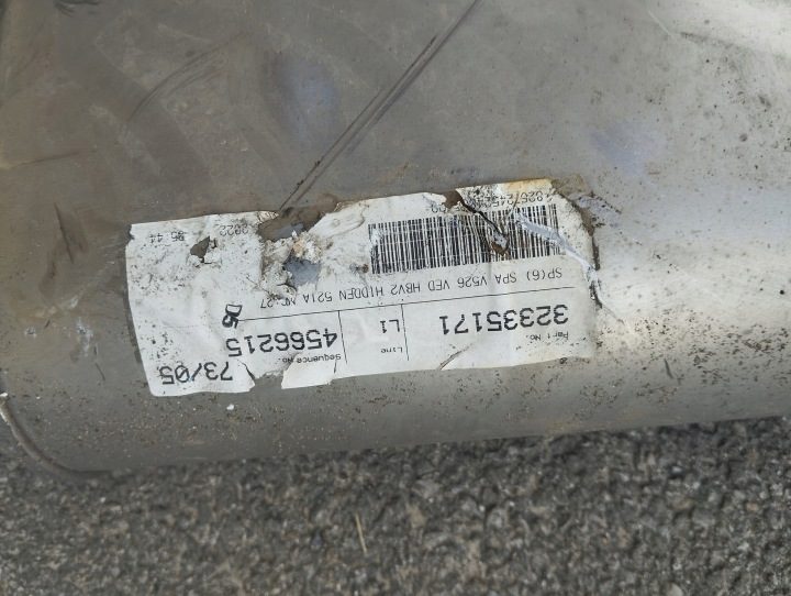 Volvo XC90 II XC60 II B5 глушитель выхлопная труба 32335171, фото 3