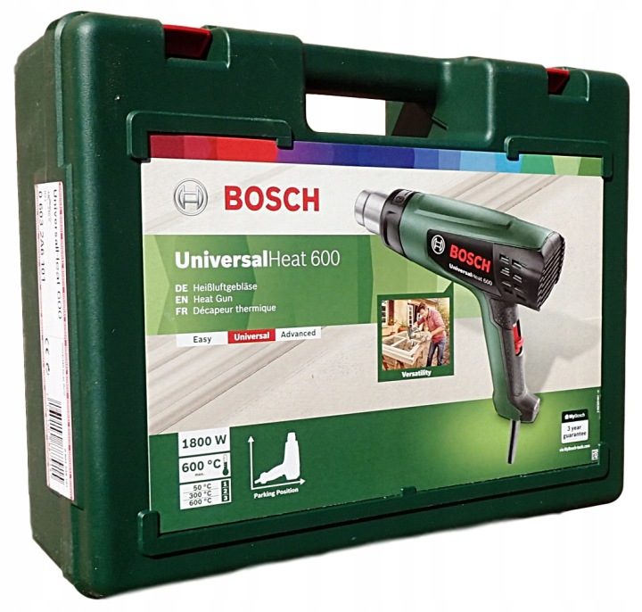 ТЕРМОФЕН BOSCH UNIVERSALHEAT 600 1800W 600°C + КЕЙС, фото 1