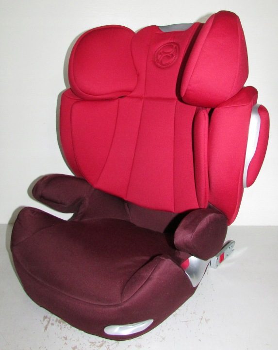 CYBEX Solution Q2-fix Черная Высокая спинка детского кресла для ребенка, фото 1