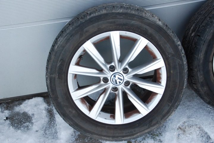 4× Литой диск Volkswagen OE Tiguan 6.5" x 17" 5x112 ET 33, фото 2