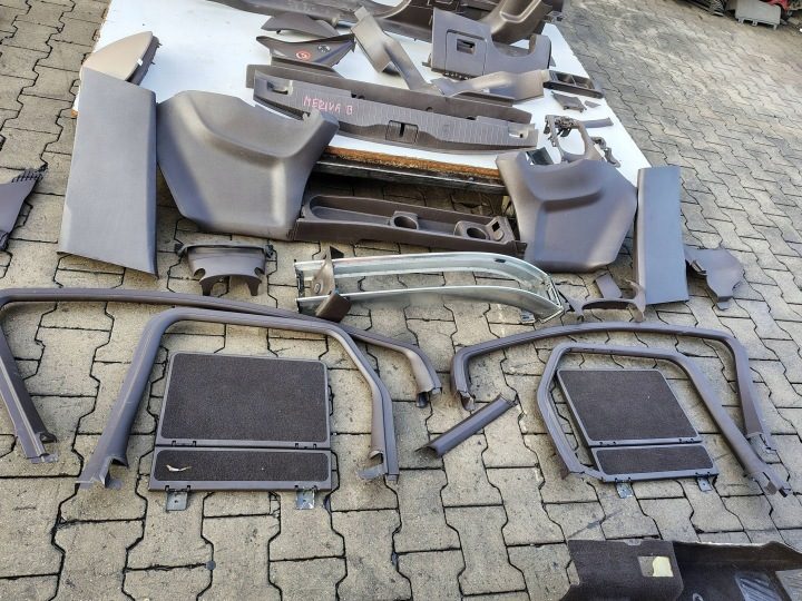 САЛОН МОЛДИНГА ПЛАСТИКИ ДЕКОРЫ ОБИВКА КОВРОЛИН OPEL MERIVA B, фото 14