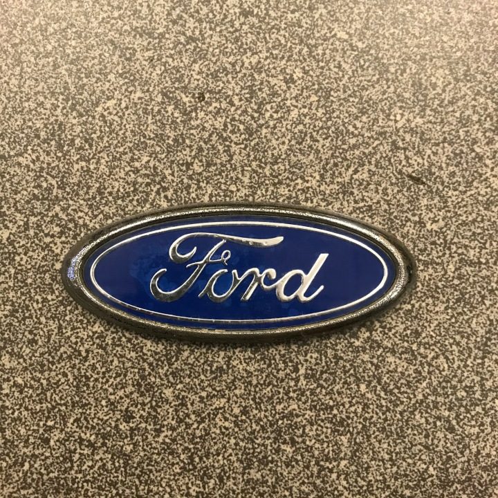FORD ЗНАЧОК ЭМБЛЕМА ЛОГОТИП 90x35mm, фото 2