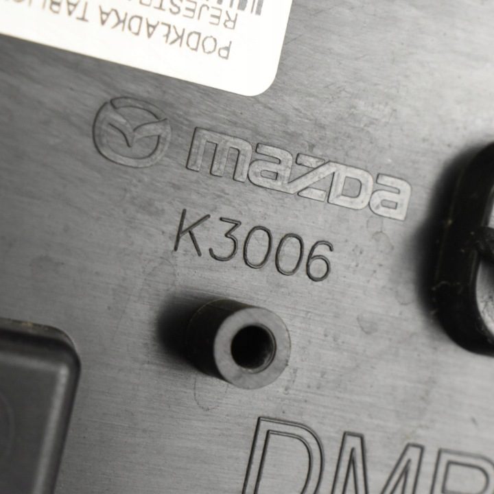 ПРОКЛАДКА НОМЕРНОГО ЗНАКА ПЕРЕДНЯЯ DMRW-50171 MAZDA 2 III DJ DL РЕСТАЙЛИНГ, фото 4